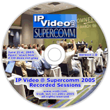 Cover of CD-ROM for IP Video @ Supercomm Proceedings