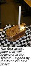 Image of outdoor wireless access point